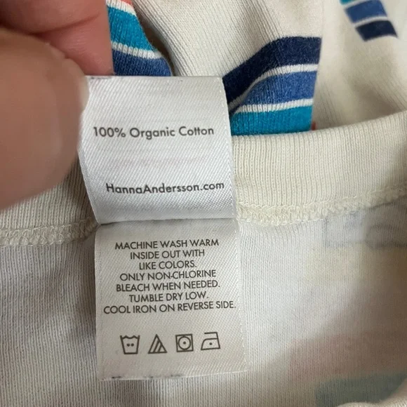 Hanna Andersson Peanuts Snoopy Organic Cotton Pajama Set - Picture 8 of 8